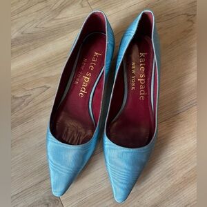 Kate Spade Sky Blue Heels
